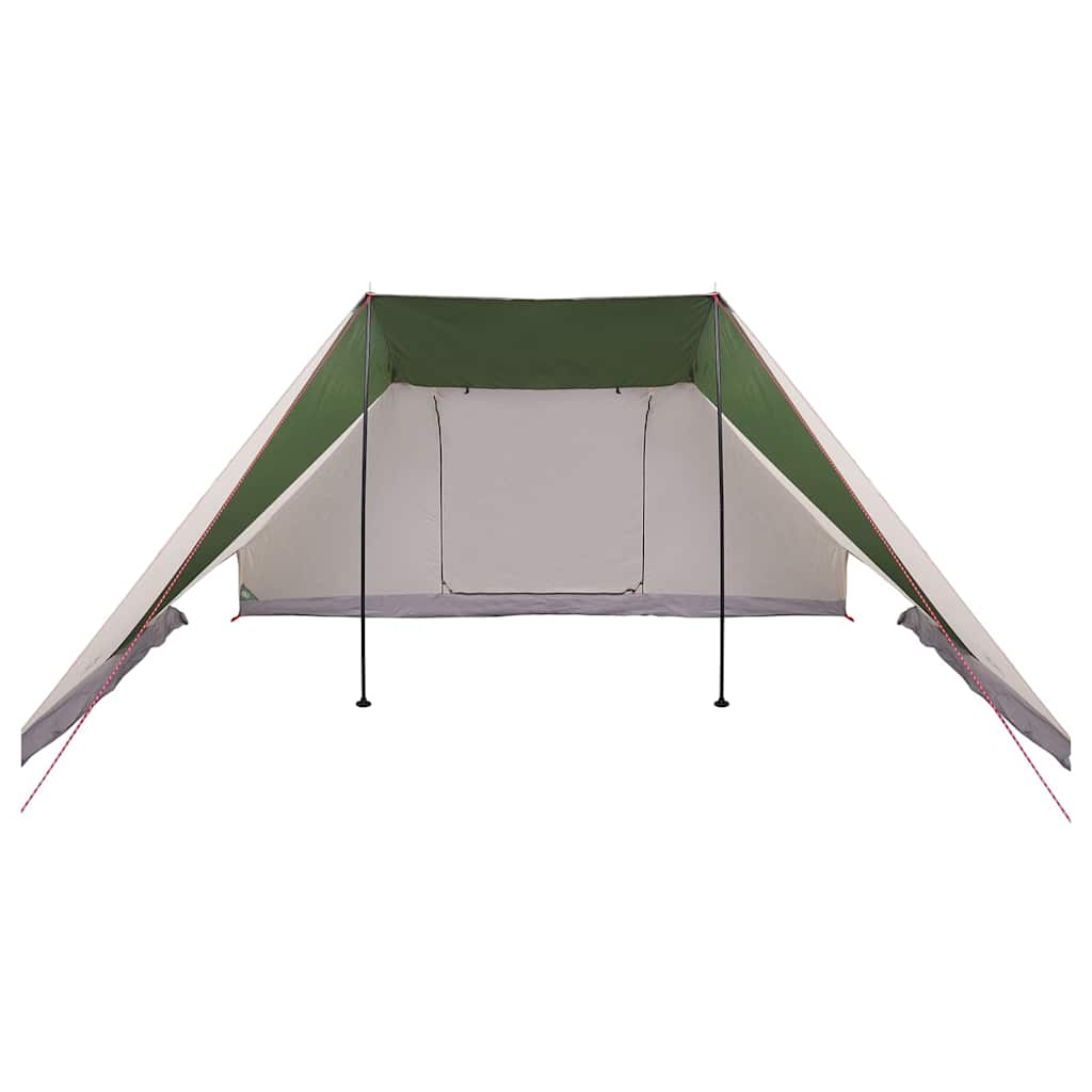 vidaXL Tipi Tent with Roof Green 660 x 456 x 200 cm Taffeta
