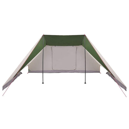 vidaXL Tipi Tent with Roof Green 660 x 456 x 200 cm Taffeta