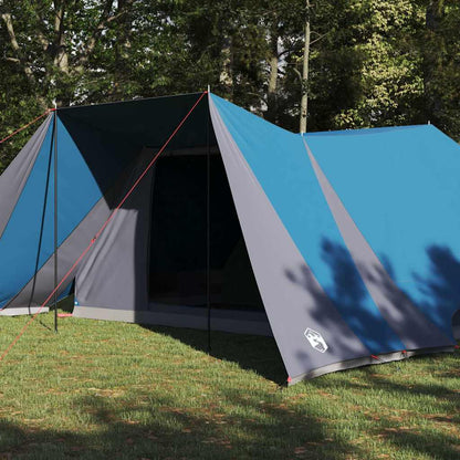 vidaXL Tipi Tent with Roof Blue 660 x 456 x 200 cm Taffeta