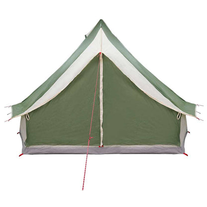 vidaXL Tipi Tent with Roof Green 400 x 346 x 250 cm Taffeta