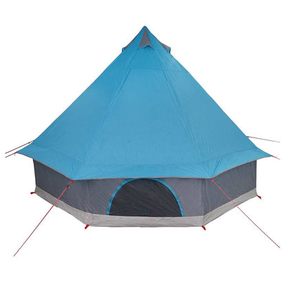 vidaXL Tipi Tent with Roof Blue 400 x 346 x 250 cm Taffeta