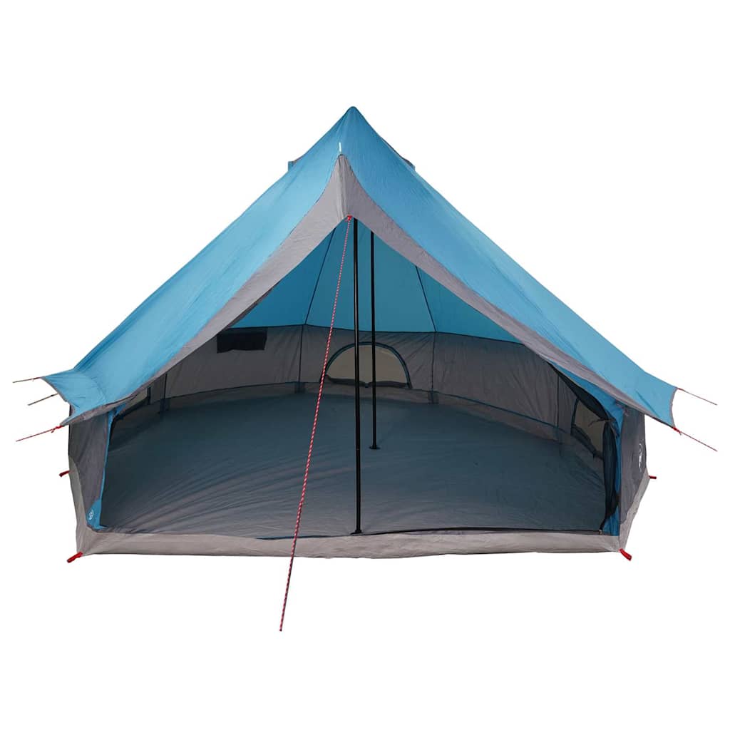 vidaXL Tipi Tent with Roof Blue 400 x 346 x 250 cm Taffeta