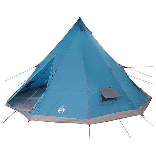 vidaXL Tipi Tent with Roof Blue 560 x 560 x 300 cm Taffeta
