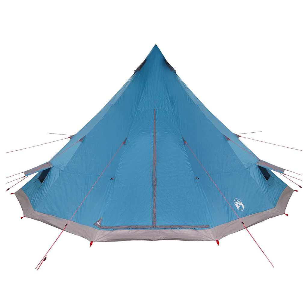vidaXL Tipi Tent with Roof Blue 560 x 560 x 300 cm Taffeta