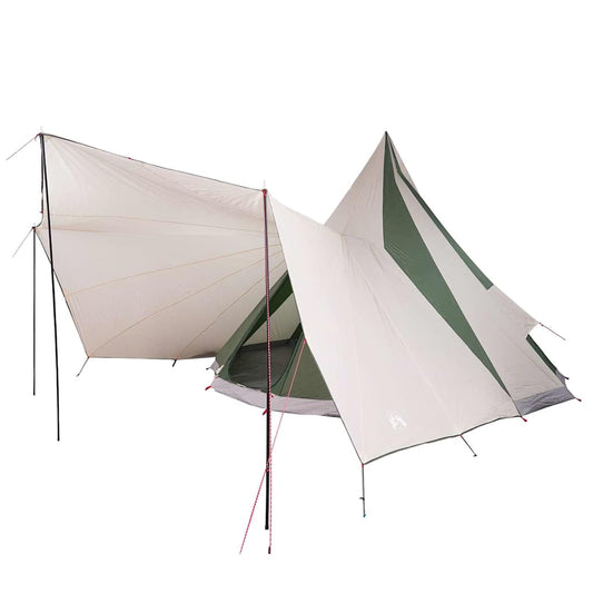 vidaXL Tipi Tent with Roof Green 510 x 690 x 330 cm Taffeta