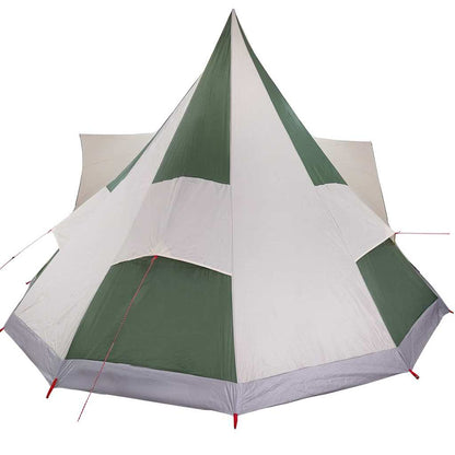 vidaXL Tipi Tent with Roof Green 510 x 690 x 330 cm Taffeta