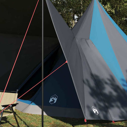 vidaXL Tipi Tent with Roof Blue 510 x 690 x 330 cm Taffeta