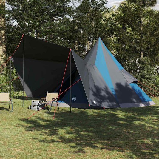 vidaXL Tipi Tent with Roof Blue 510 x 690 x 330 cm Taffeta