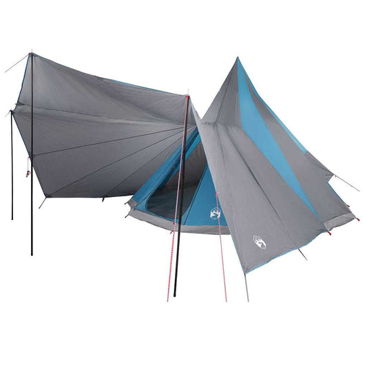 vidaXL Tipi Tent with Roof Blue 510 x 690 x 330 cm Taffeta