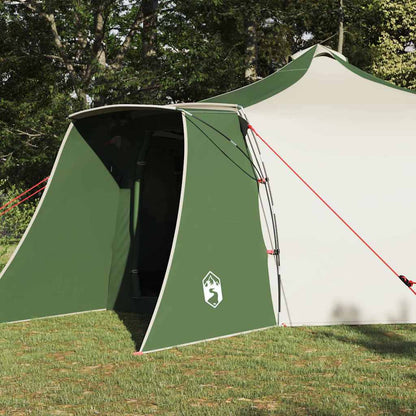 vidaXL Tipi Tent with Roof Green 492 x 492 x 275 cm Taffeta