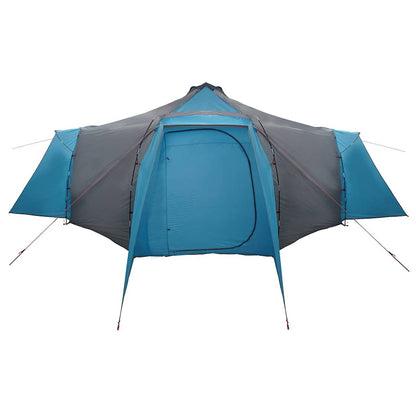 vidaXL Tipi Tent with Roof Blue 492 x 492 x 275 cm Taffeta