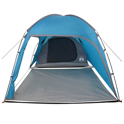 vidaXL Cabin Tent with Roof Blue 370 x 230 x 185 cm Taffeta
