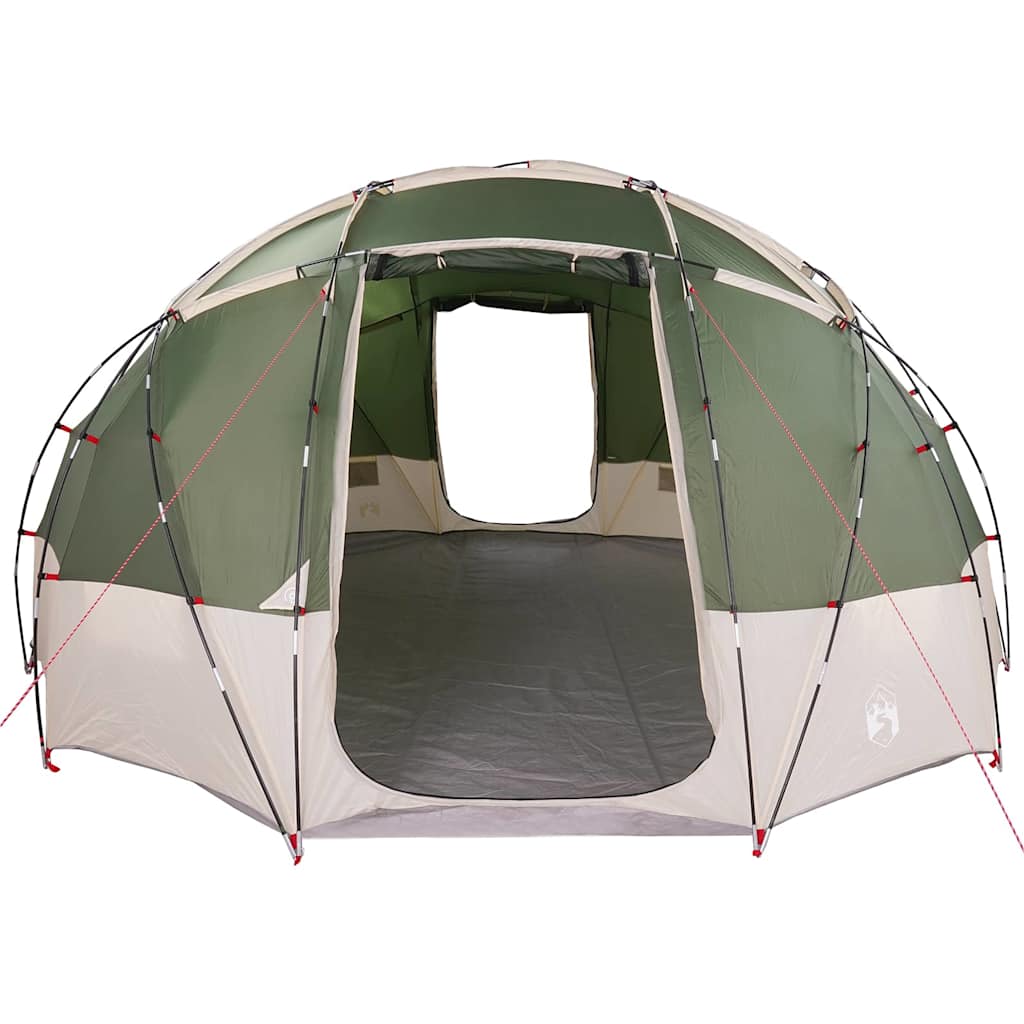 vidaXL Dome Tent with Roof Green 475 x 475 x 235 cm Taffeta