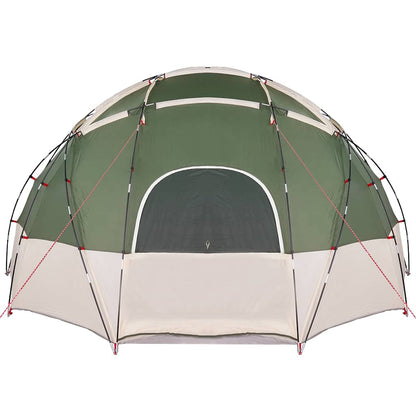 vidaXL Dome Tent with Roof Green 475 x 475 x 235 cm Taffeta