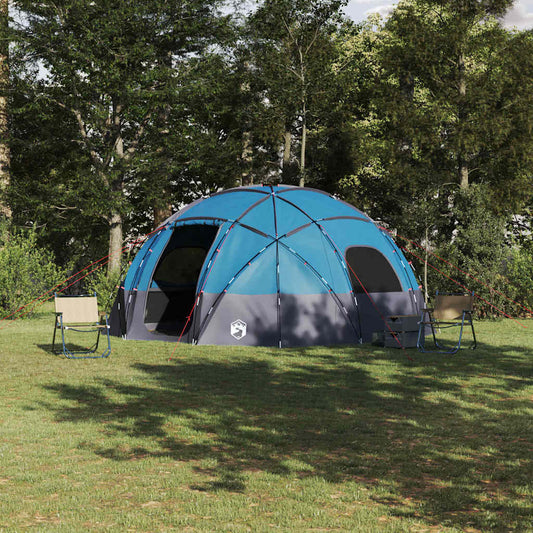 vidaXL Dome Tent with Roof Blue 475 x 475 x 235 cm Taffeta