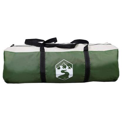 vidaXL Tent with Roof with Storage Green 268 x 240 x 191 cm Polyester
