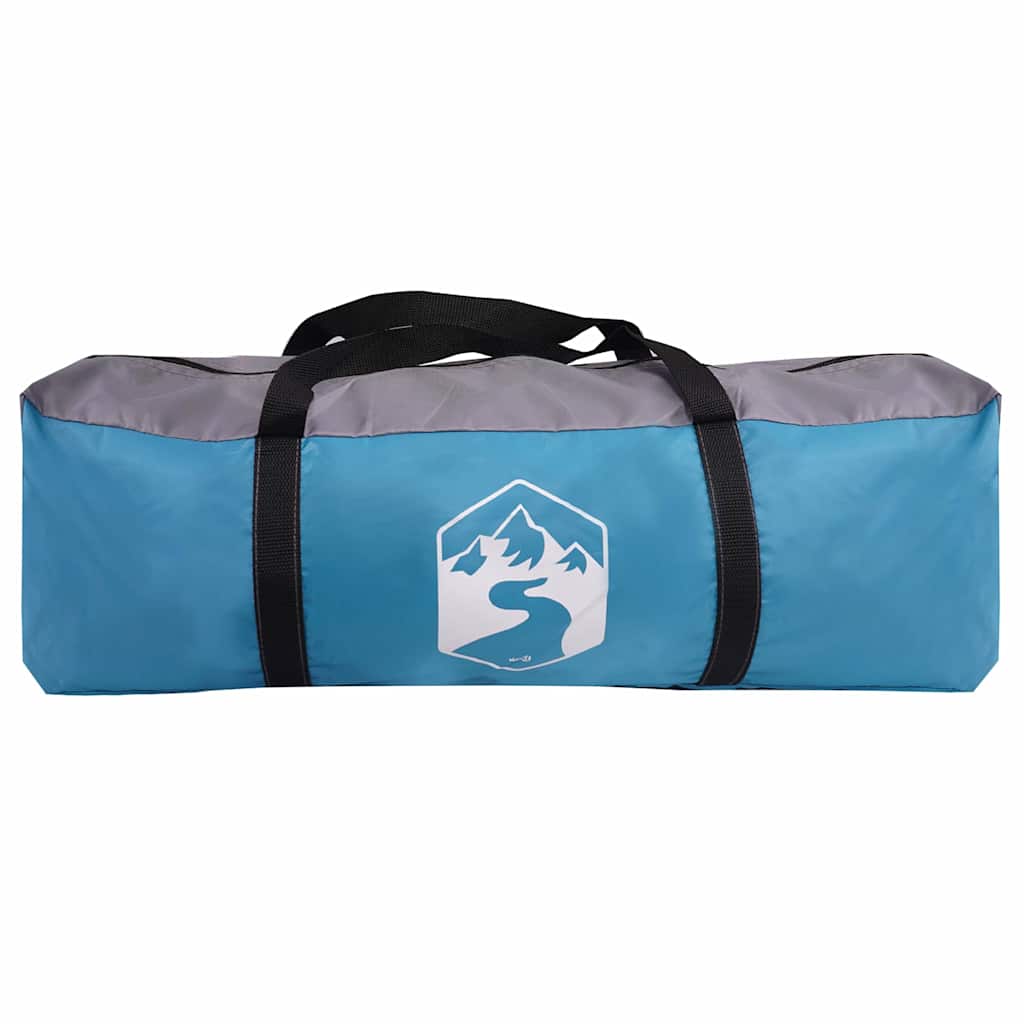 vidaXL Tent with Roof with Storage Blue 268 x 240 x 191 cm Polyester
