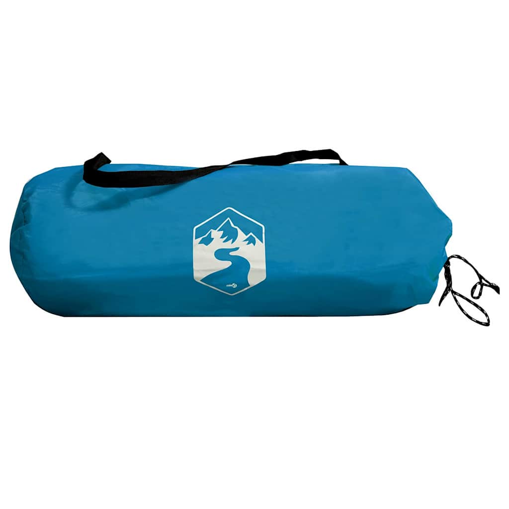 vidaXL Bike Storage Tent with Roof with Storage Blue 210 x 90 x 174 cm