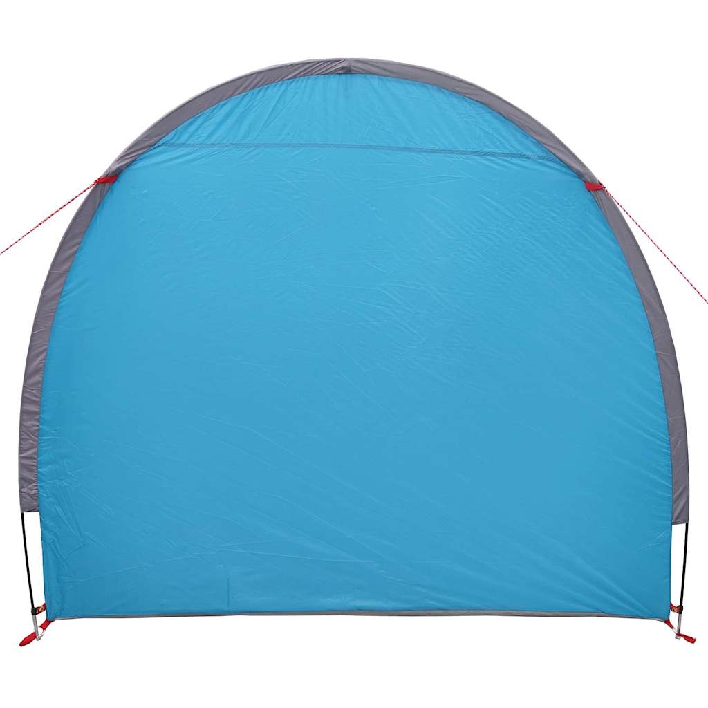 vidaXL Bike Storage Tent with Roof with Storage Blue 210 x 90 x 174 cm