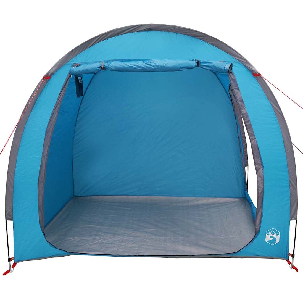 vidaXL Bike Storage Tent with Roof Blue 218 x 156 x 180 cm
