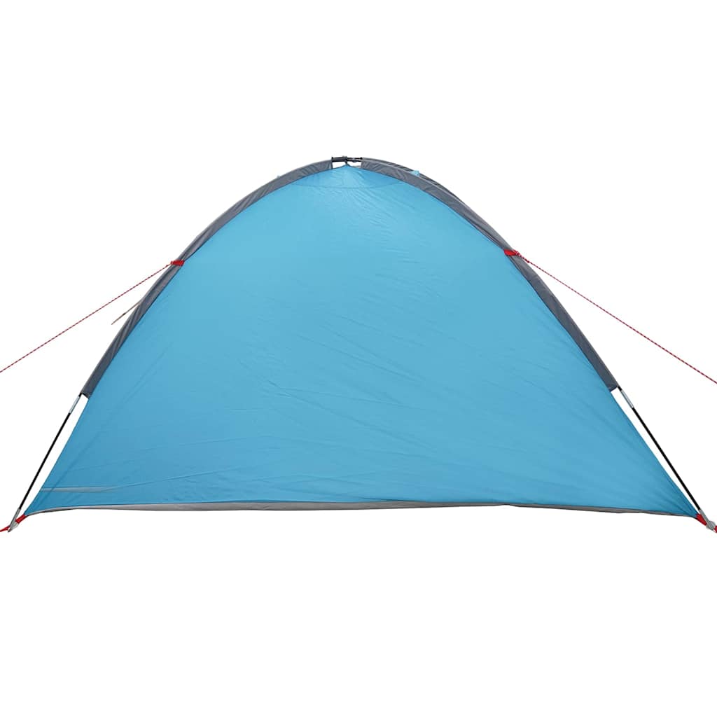 vidaXL Dome Tent 4-Person 308 x 268 x 130 cm Waterproof Blue Taffeta