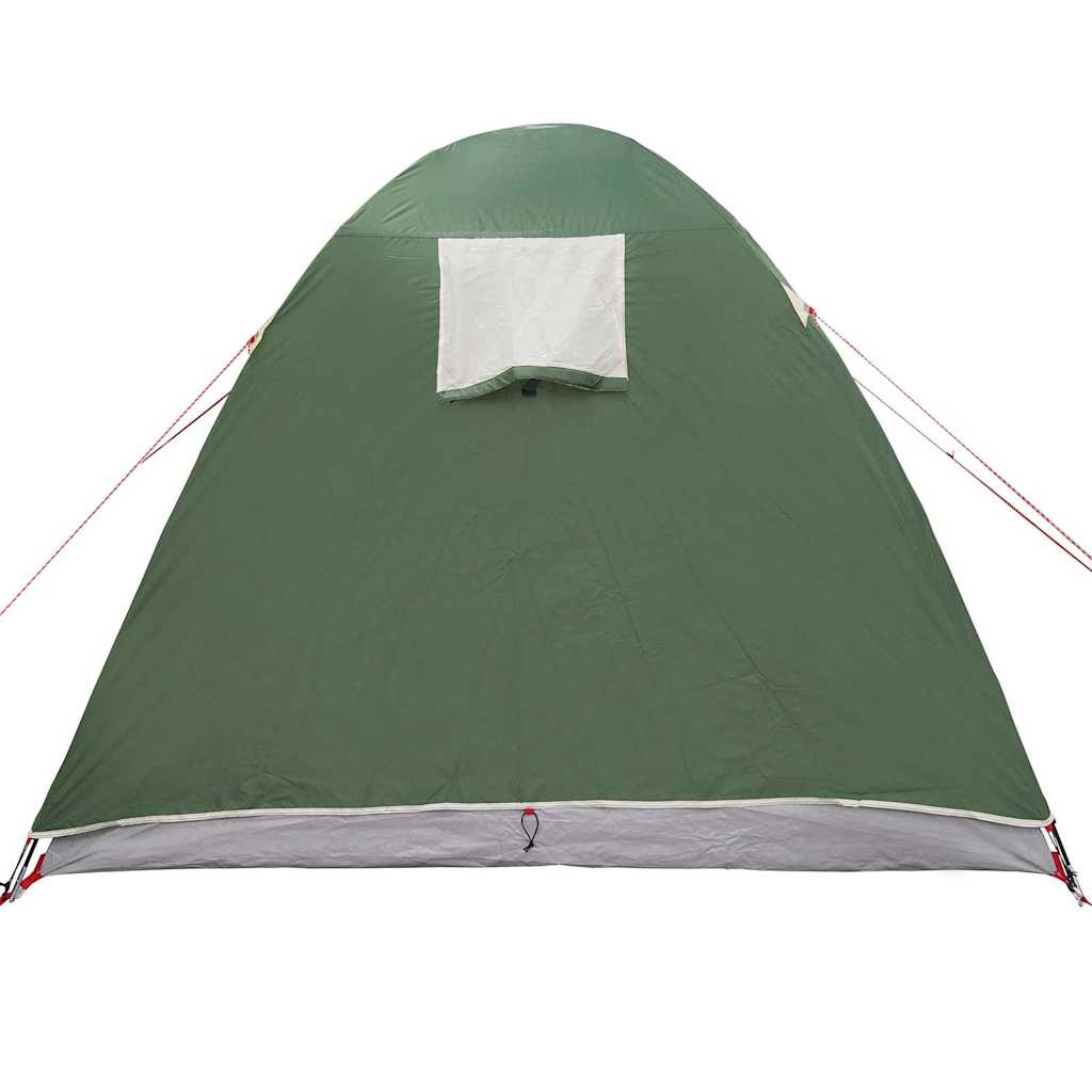 vidaXL Dome Tent Dome with Roof with Storage Green 384 x 254 x 170 cm
