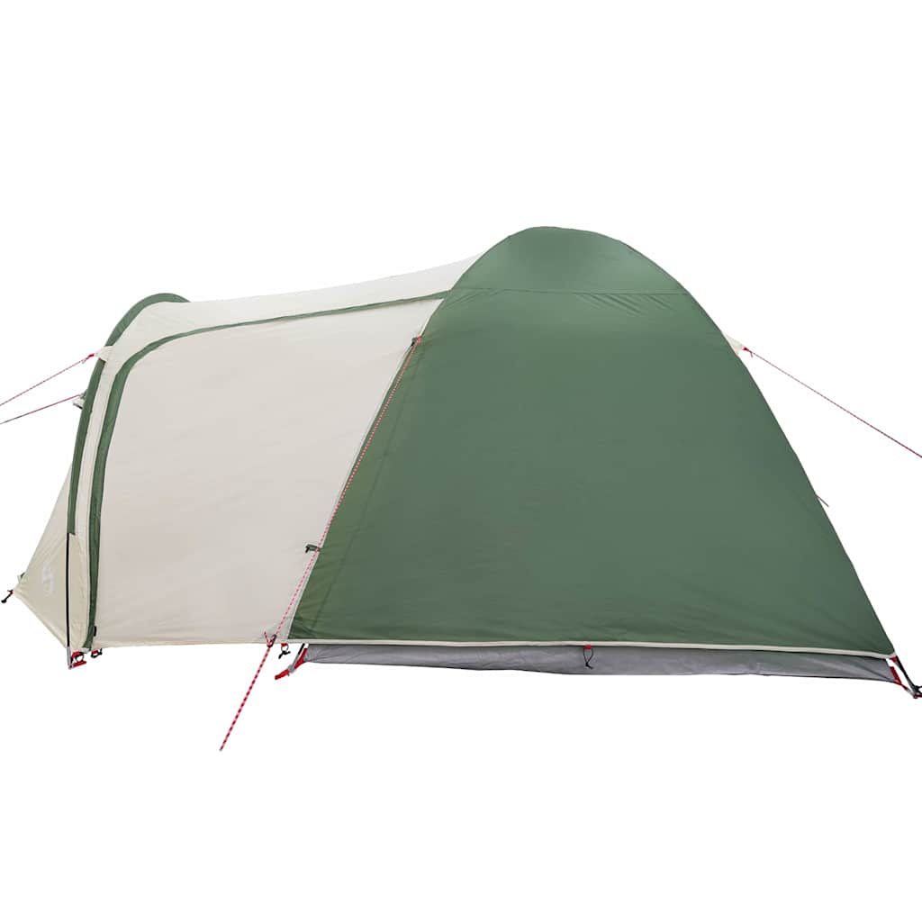 vidaXL Dome Tent Dome with Roof with Storage Green 384 x 254 x 170 cm