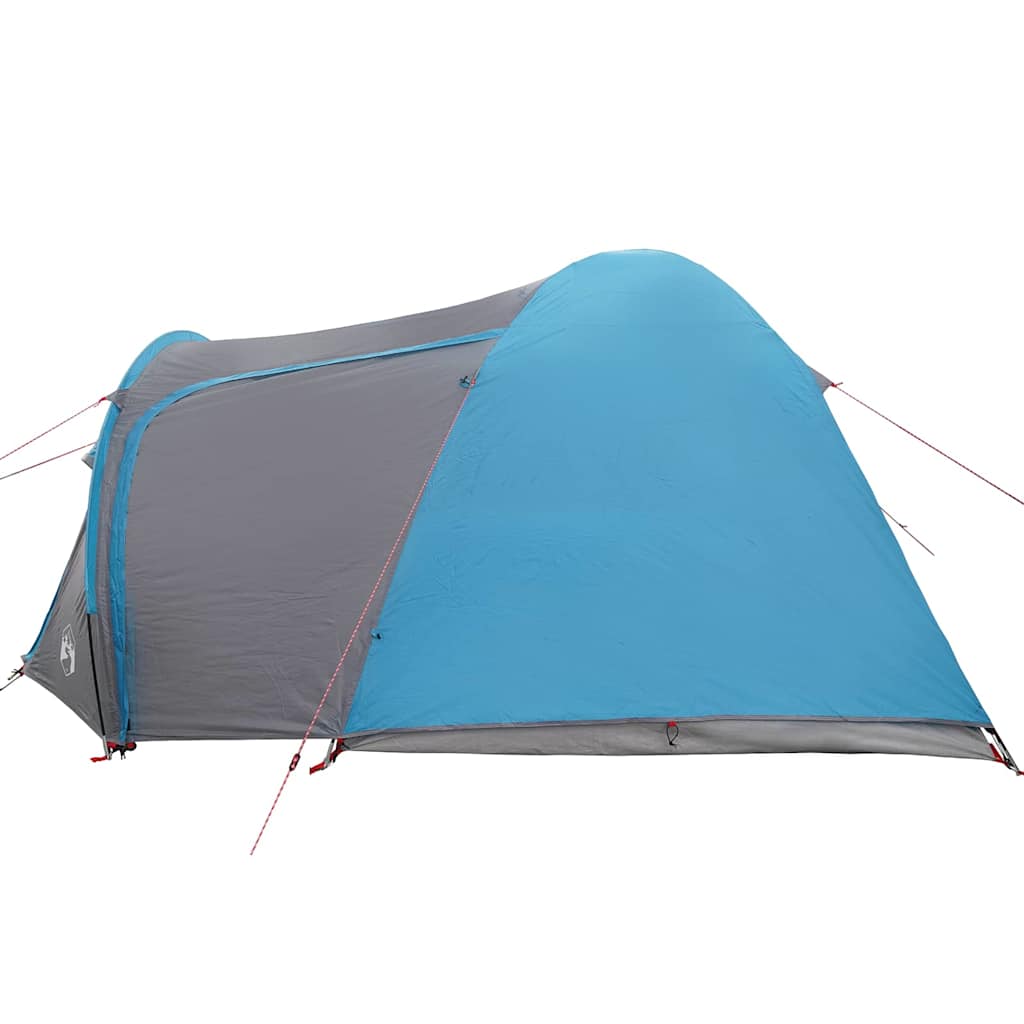 vidaXL Dome Tent Dome with Roof with Storage Blue 384 x 254 x 170 cm