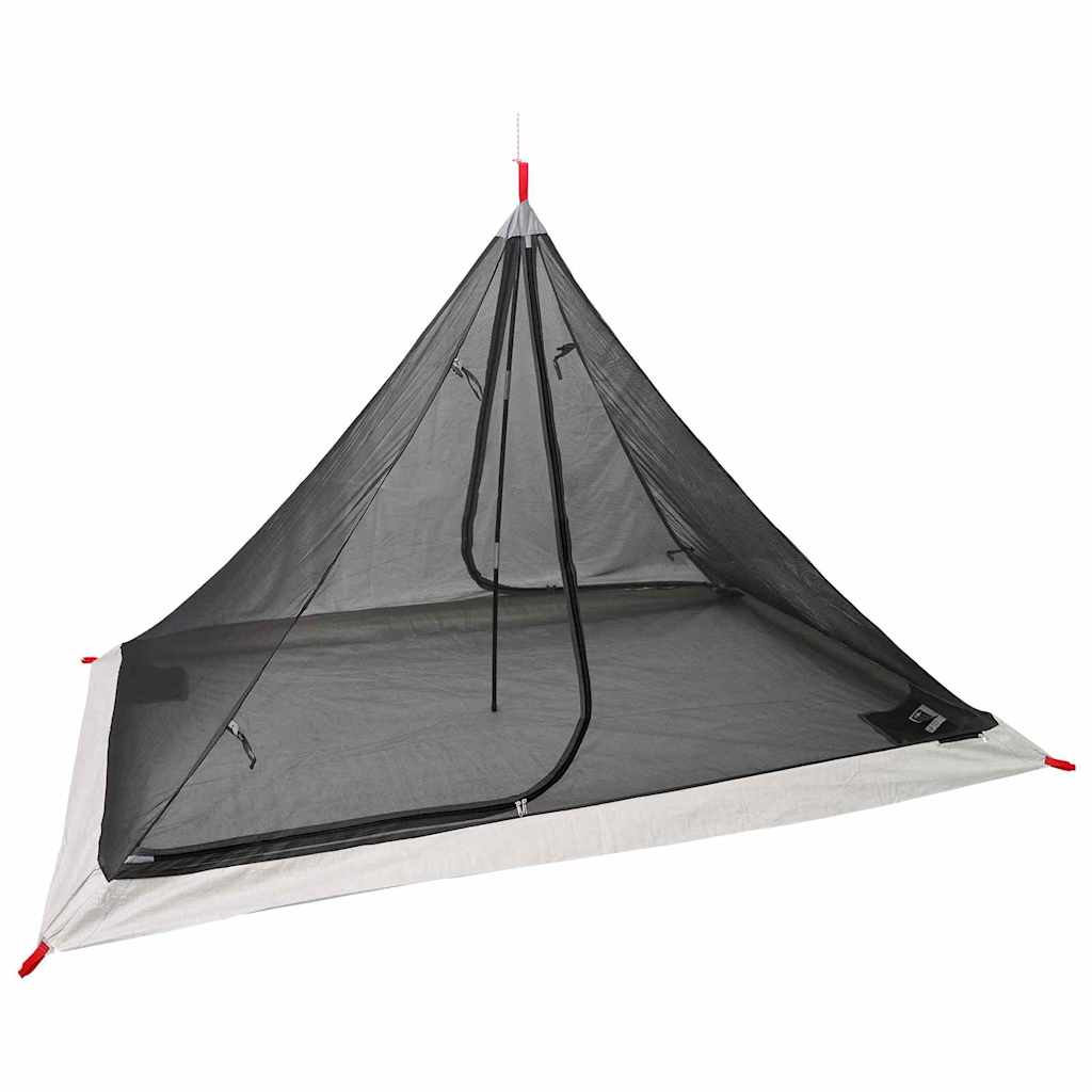 vidaXL Inner Tent with Roof with Storage Black 240 x 160 x 133 cm Mesh