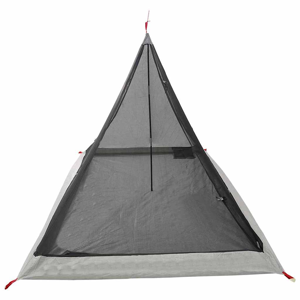 vidaXL Inner Tent with Roof with Storage Black 240 x 160 x 133 cm Mesh
