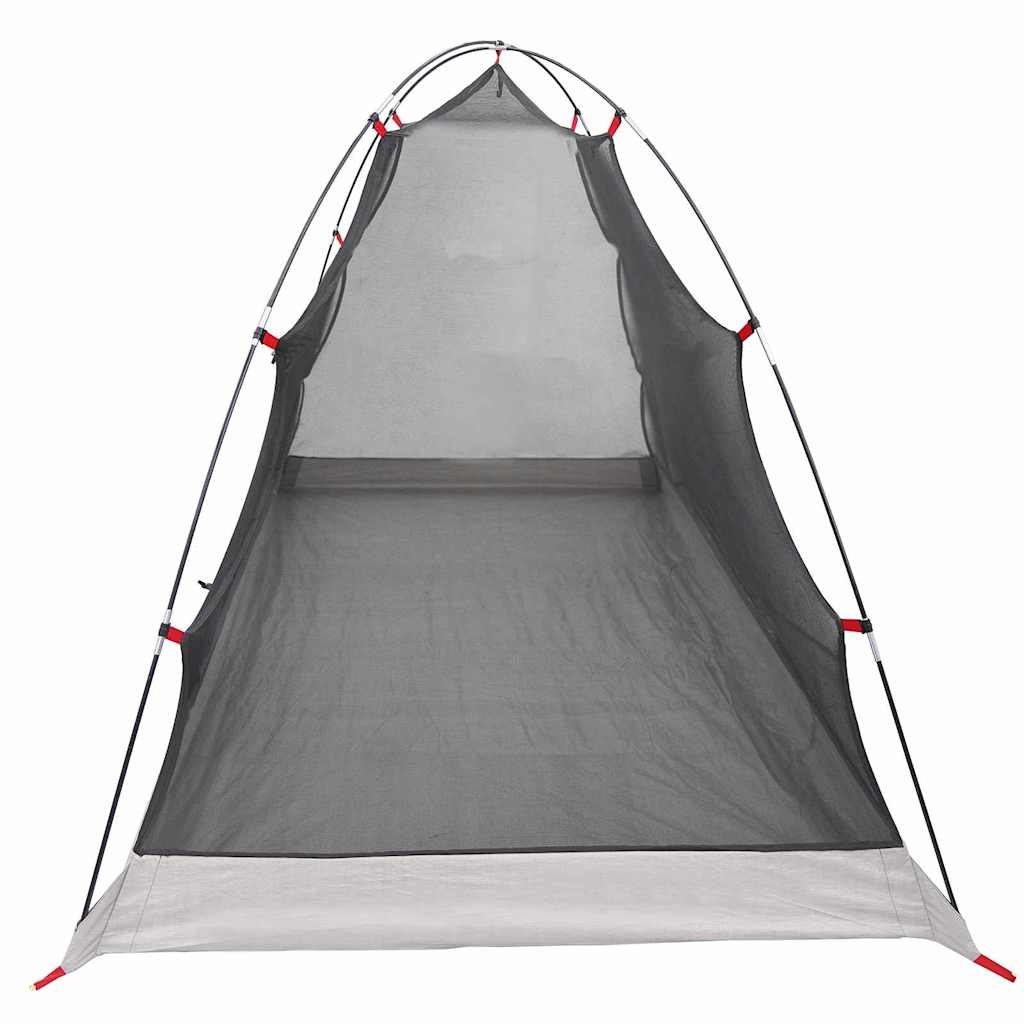vidaXL Tent with Roof with Storage Grey and Black 236 x 150 x 136 cm