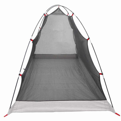 vidaXL Tent with Roof with Storage Grey and Black 236 x 150 x 136 cm