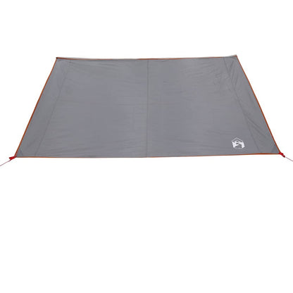 vidaXL Water Resistant Tarp with Roof Grey and Orange 240 x 300 cm