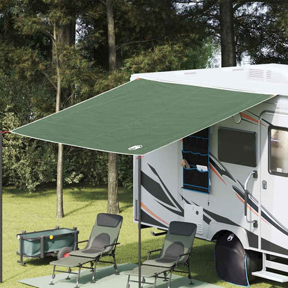 vidaXL Water Resistant Tarp -Person 240 x 350 cm Waterproof Green