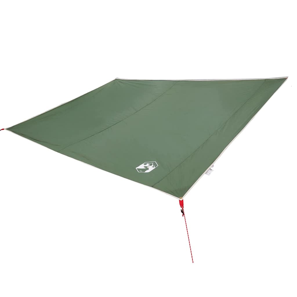 vidaXL Water Resistant Tarp -Person 240 x 350 cm Waterproof Green