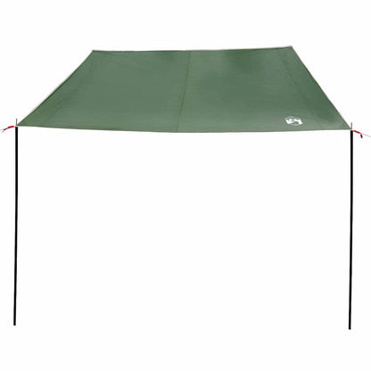 vidaXL Caravan Awning -Person 240 x 350 cm Waterproof Green Taffeta