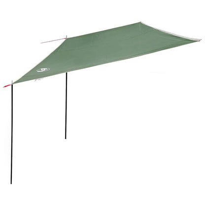 vidaXL Caravan Awning -Person 240 x 350 cm Waterproof Green Taffeta