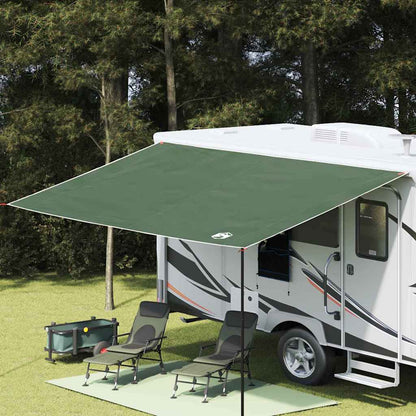 vidaXL Caravan Awning -Person 240 x 460 cm Waterproof Green Taffeta