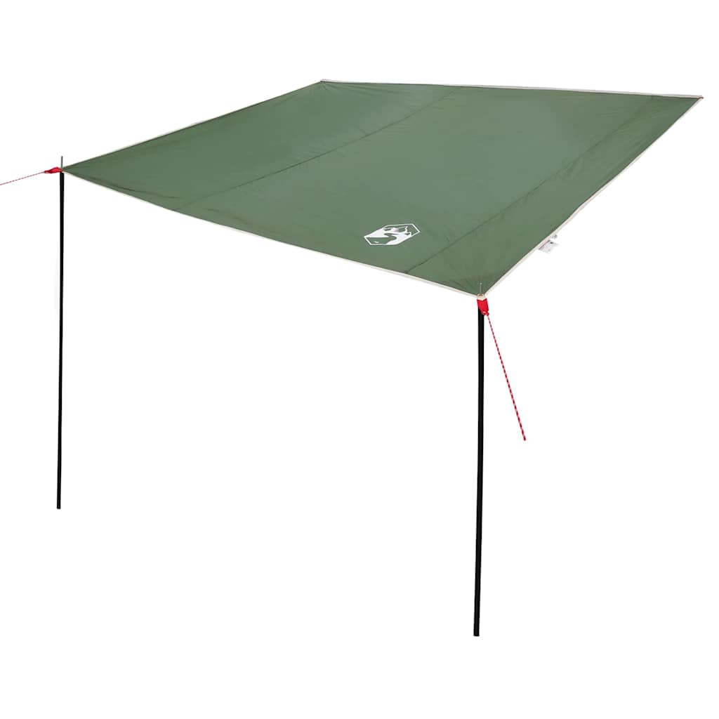 vidaXL Caravan Awning 240 x 460 cm Waterproof Green Taffeta