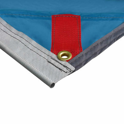 vidaXL Caravan Awning -Person 240 x 460 cm Waterproof Blue Taffeta