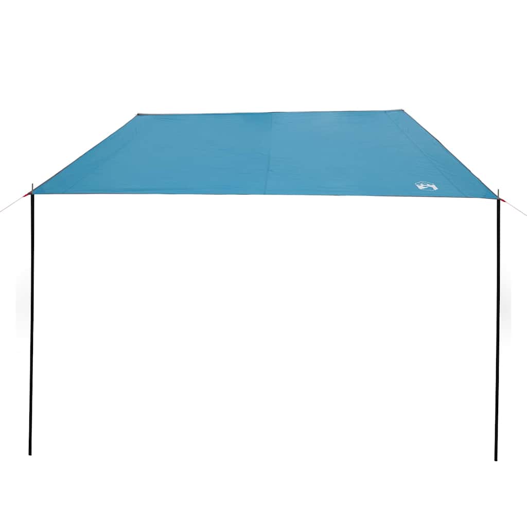 vidaXL Caravan Awning -Person 240 x 460 cm Waterproof Blue Taffeta