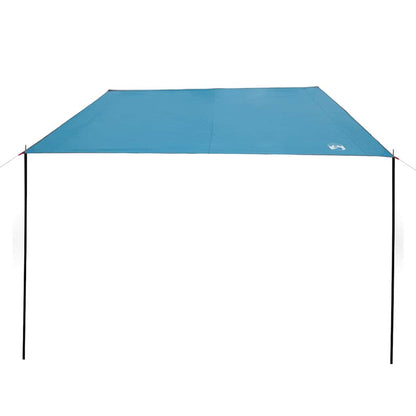 vidaXL Caravan Awning -Person 240 x 460 cm Waterproof Blue Taffeta