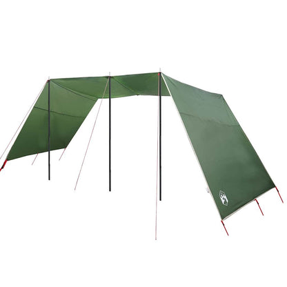 vidaXL Caravan Awning Green 302 x 240 x 240 cm Taffeta Waterproof