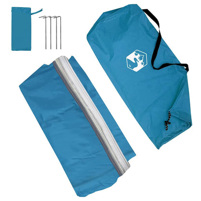 vidaXL Tailgate Tent -Person 190 x 150 x 185 cm Blue Taffeta