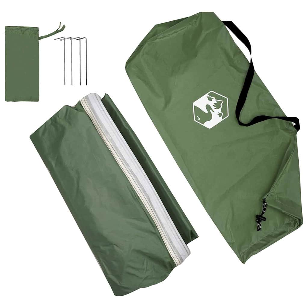vidaXL Tailgate Tent -Person 190 x 150 x 185 cm Green Taffeta