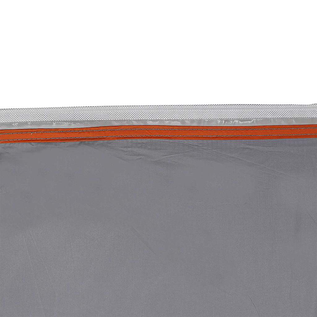 vidaXL Tailgate Tent Grey and Orange 190 x 150 x 185 cm Taffeta