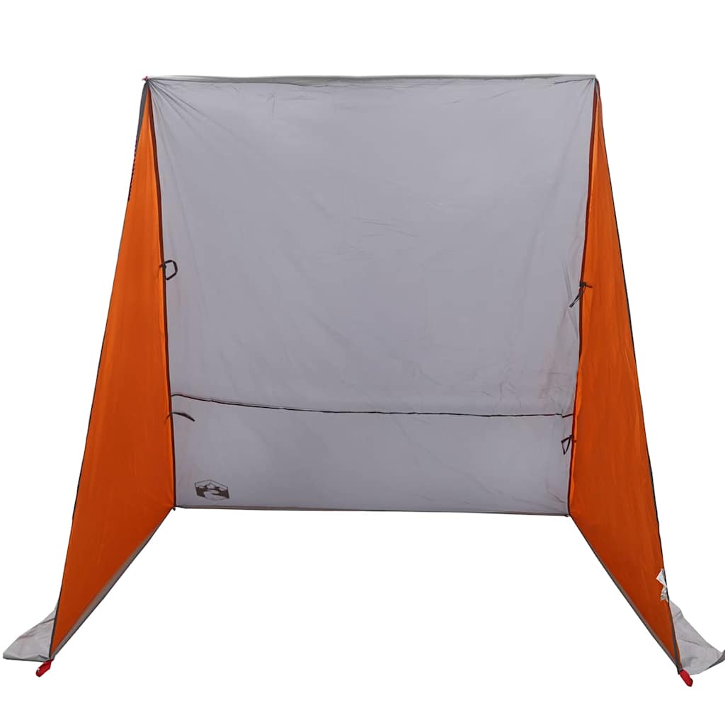 vidaXL Tailgate Tent Grey and Orange 190 x 150 x 185 cm Taffeta