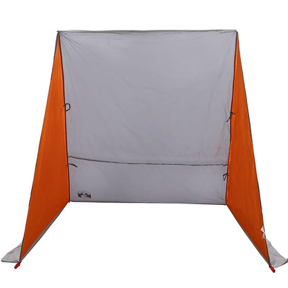 vidaXL Tailgate Tent Grey and Orange 190 x 150 x 185 cm Taffeta
