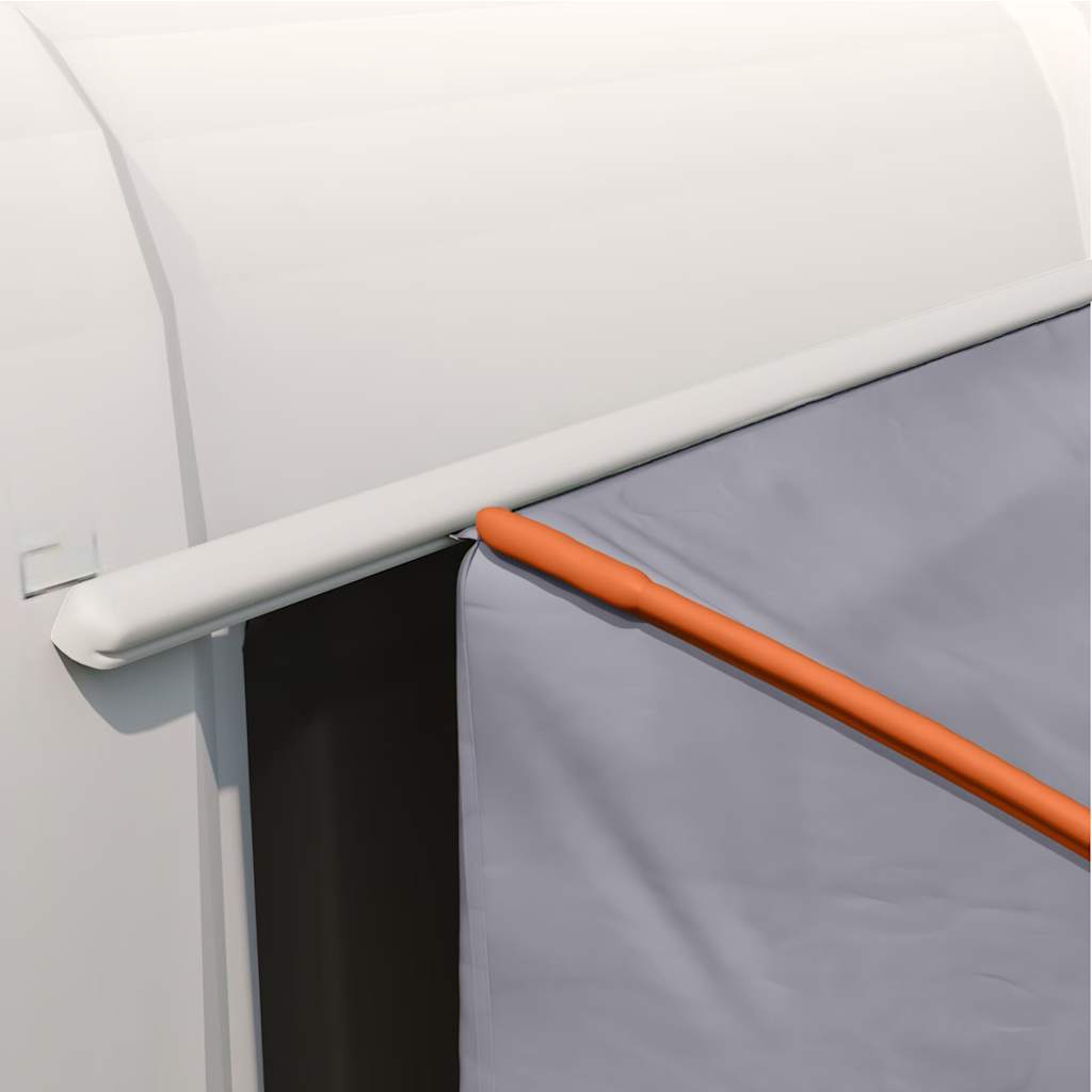 vidaXL Tailgate Tent -Person 194 x 180 x 210 cm Grey and Orange