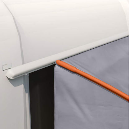 vidaXL Tailgate Tent -Person 194 x 180 x 210 cm Grey and Orange